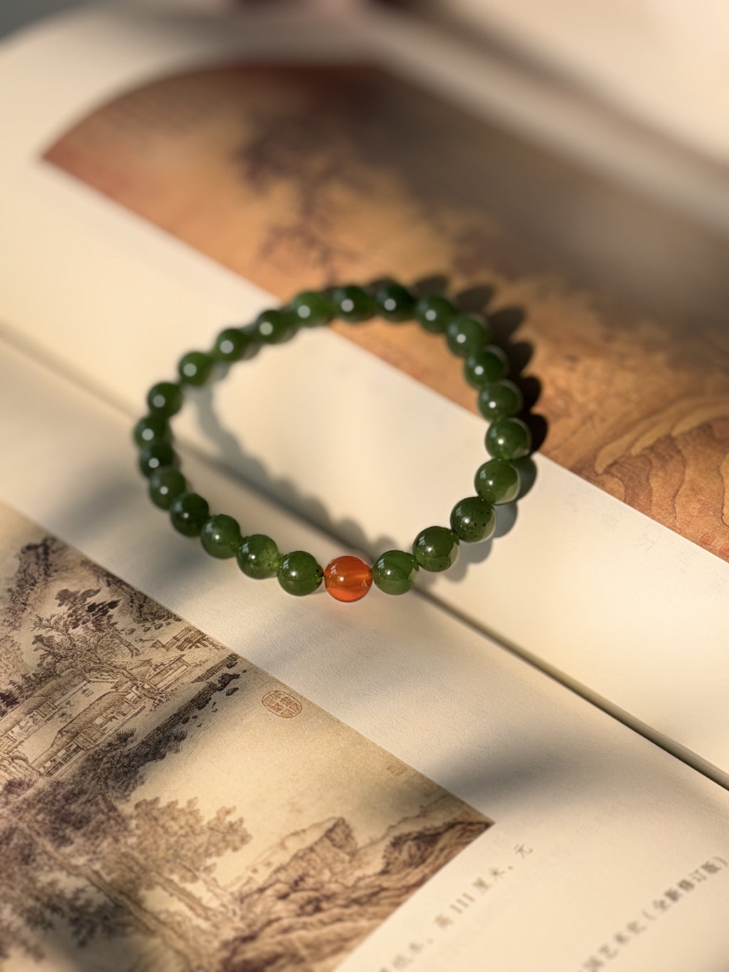 The Verdant Awakening: Wood & Vitality Bracelet
