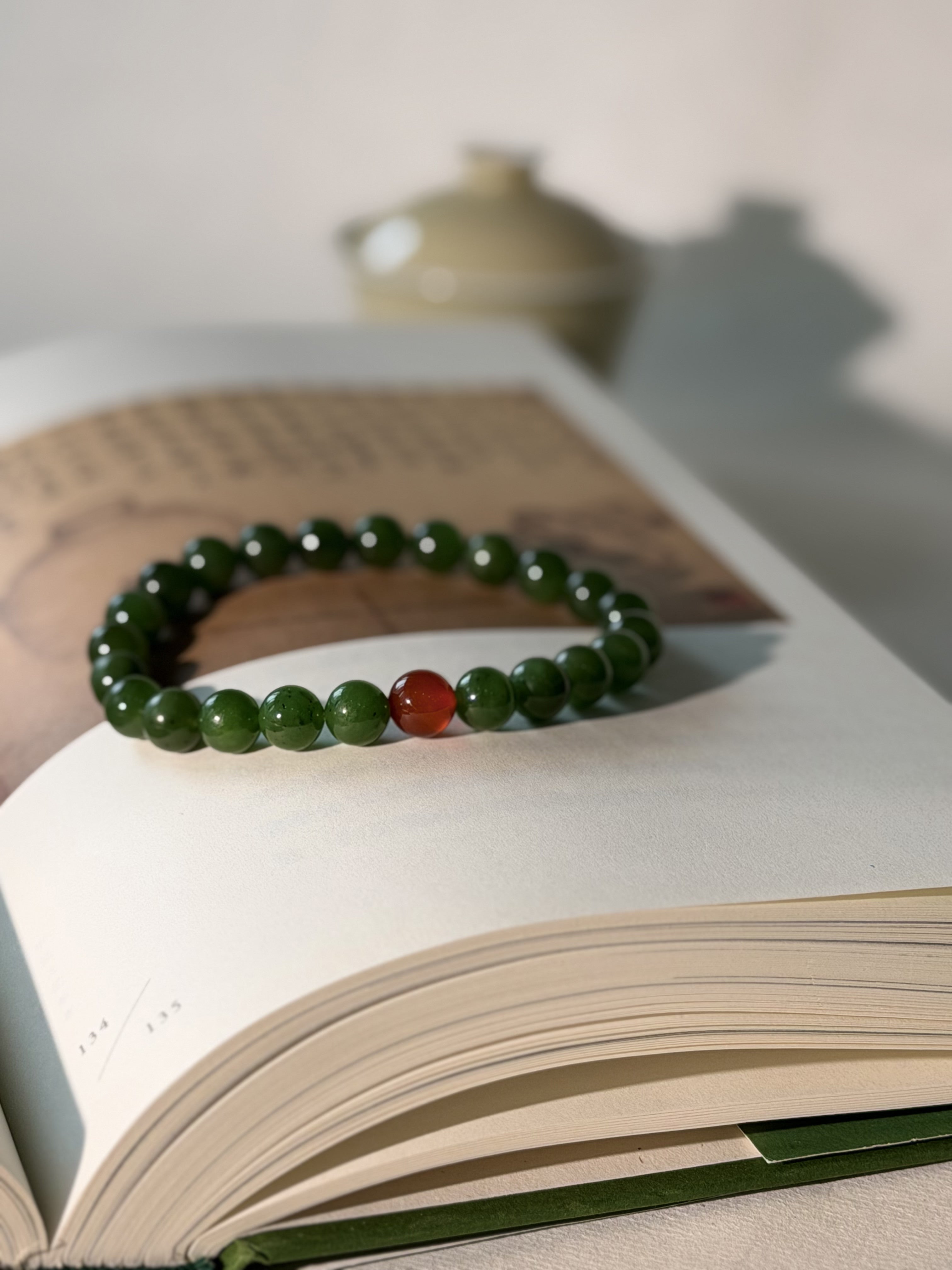 The Verdant Awakening: Wood & Vitality Bracelet