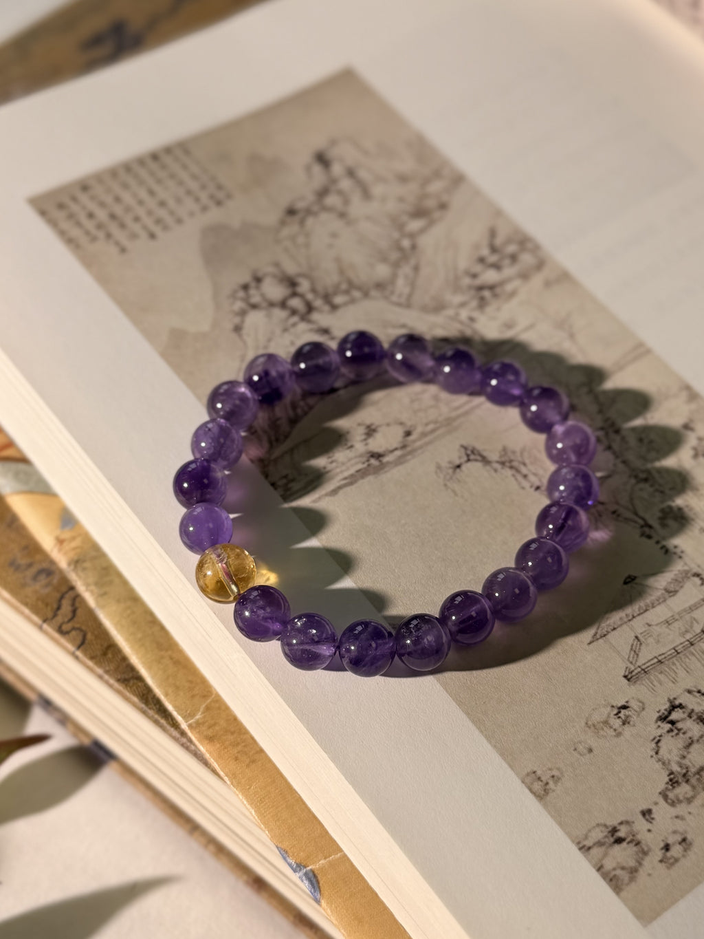 The Violet Flame: Fire & Clarity Bracelet